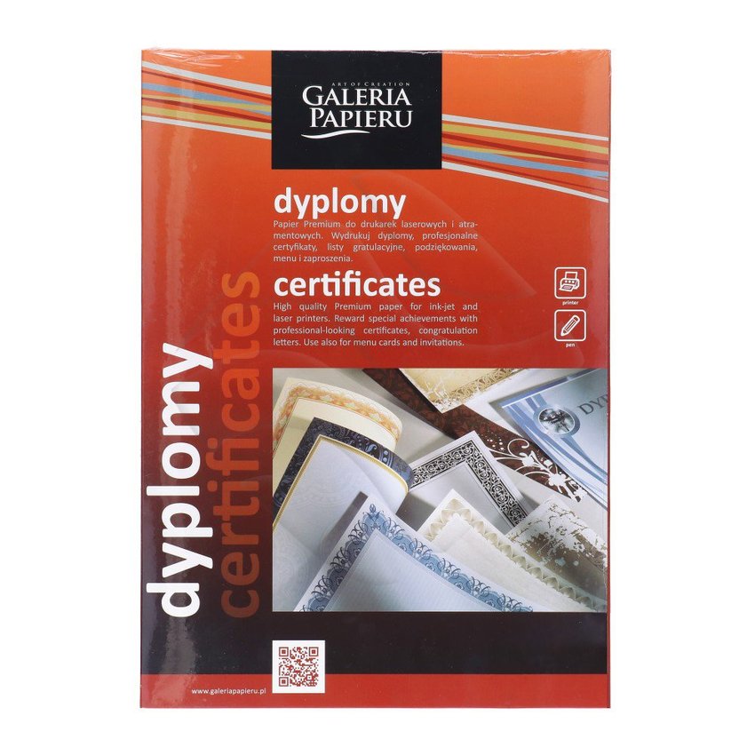 Dyplom Galeria Papieru A4 170g Natura A'25 /Argo 219117
