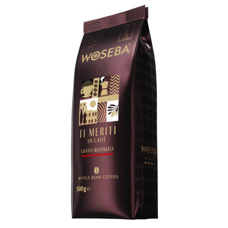 Kawa Woseba Ti Meriti Gusto Raffianto Ziarnista 500g