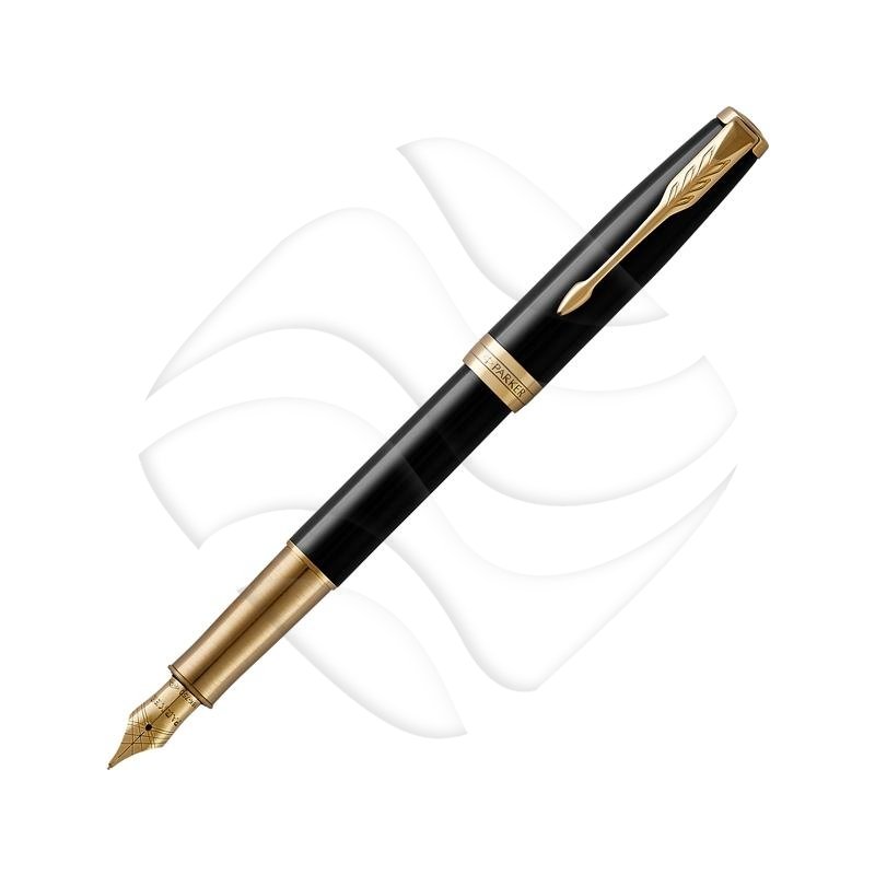Parker Pióro Wieczne Sonnet Czarny Lakier GT(18K) FP (F) [1931527]