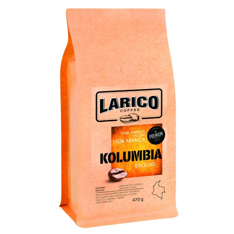 Kawa Larico Kolumbia Excelso Ziarnista 470g