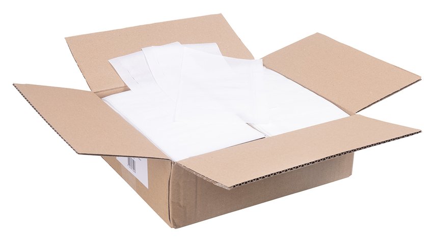 Koperta/przylga kurierska OFFICE PRODUCTS DL 1000szt., transparentna