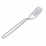 Widelce Deluxe PS 18 cm przezroczyste 'REUSE' 50szt.  /Papstar