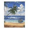 Malowanie po numerach BRUSHME 40x50 cm rajska wyspa 1 szt.