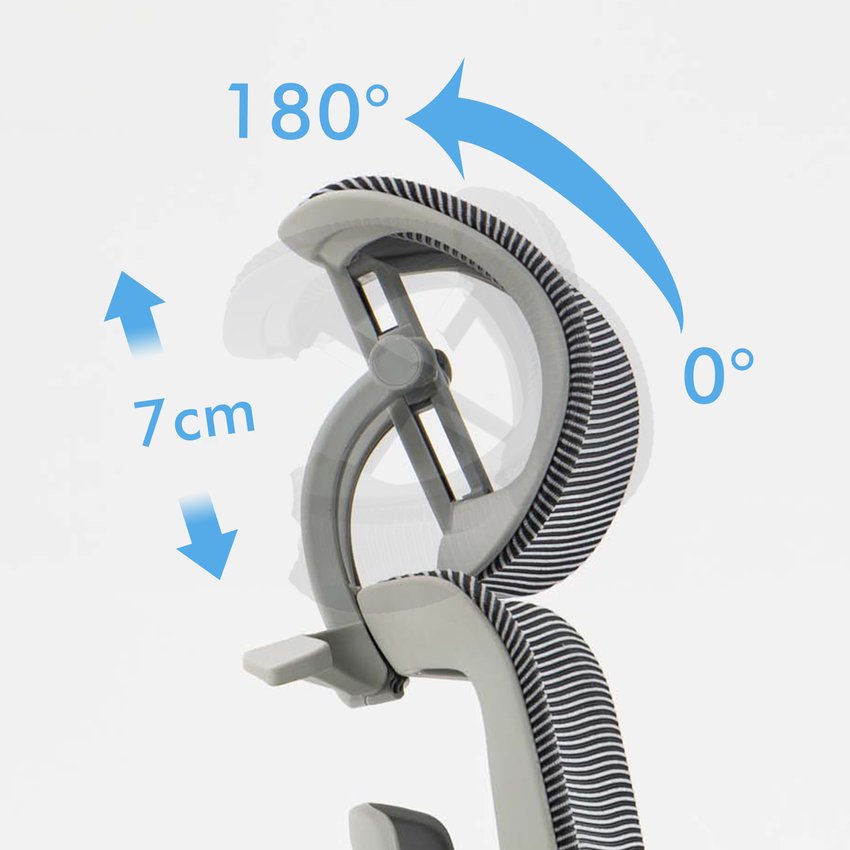 Fotel biurowy OFFICE PRODUCTS Skorpios szary