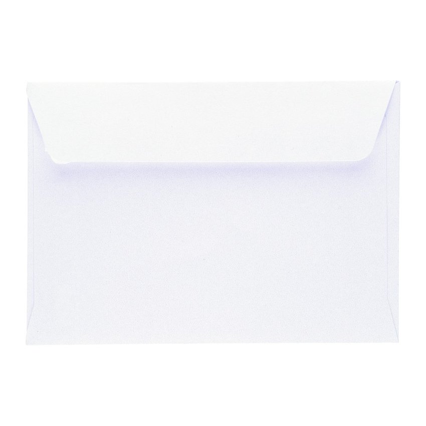 Koperta Ozdobna Milenium Diamentowa Biel B7 120g 88x125mm 10szt. /Argo 280516