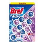 Bref WC Power Aktiv Koszyk 3 x 4 Kulki Lawenda