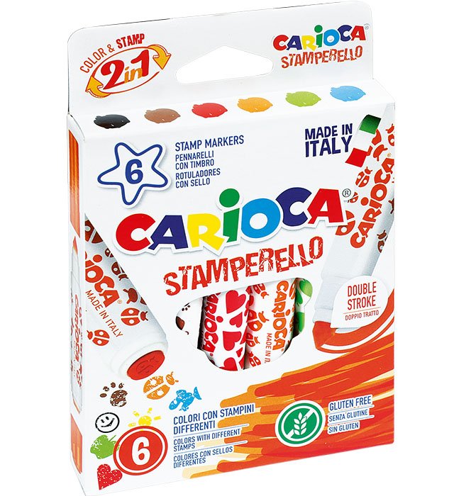 Pisaki STEMPLE CARIOCA 6 kol.(42279)
