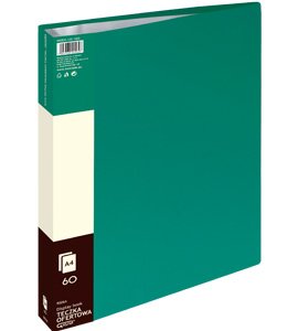 Teczka ofertowa 9006 A  60 koszulek GRAND zielona