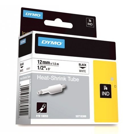 Rurka Termokurczliwa RHINO Biała 12mm /Dymo S0718300 18055