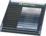 Pitt Artist Pen Brush Zestaw 12 Kol. Grey Faber-Castell