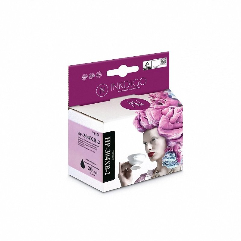 Tusz do HP 304XL Deskjet 2620/2630/3720 Black /Inkdigo