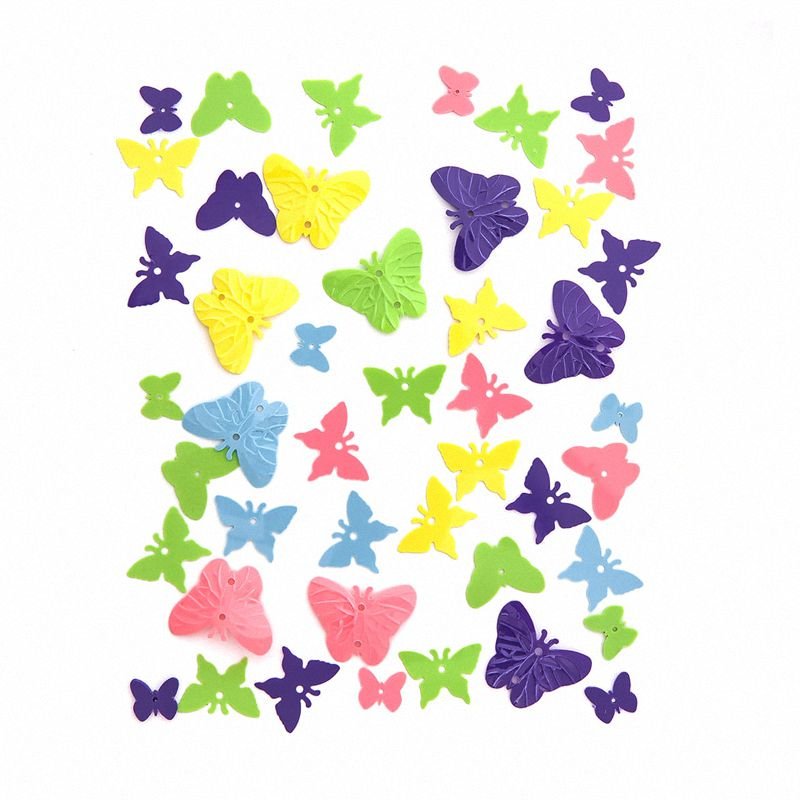 Cekiny 20g Motylki Mix / DpCraft