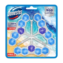 Domestos Power 5 Kostka WC 3x55g Zawieszka Ocean