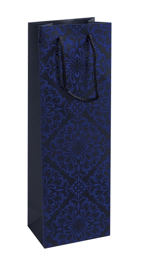 Torebka na alkohol DONAU HOME laminowana 12x355x8cm całoroczna sznurek mix wzorów