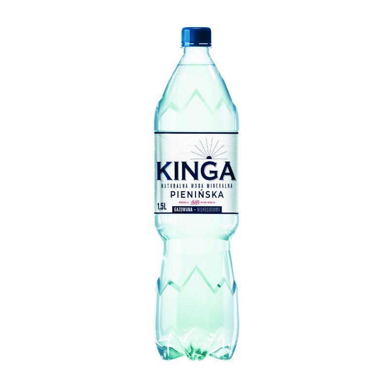 Woda Mineralna Kinga Pienińska Gazowana 1,5L