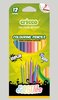 Kredki Ołówkowe 12 Kol. Trójkątne Pastelowe  / Cricco