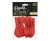 Balony Beauty&Charm, pastelowe czerwone 12"/ 10 szt. /GoDan
