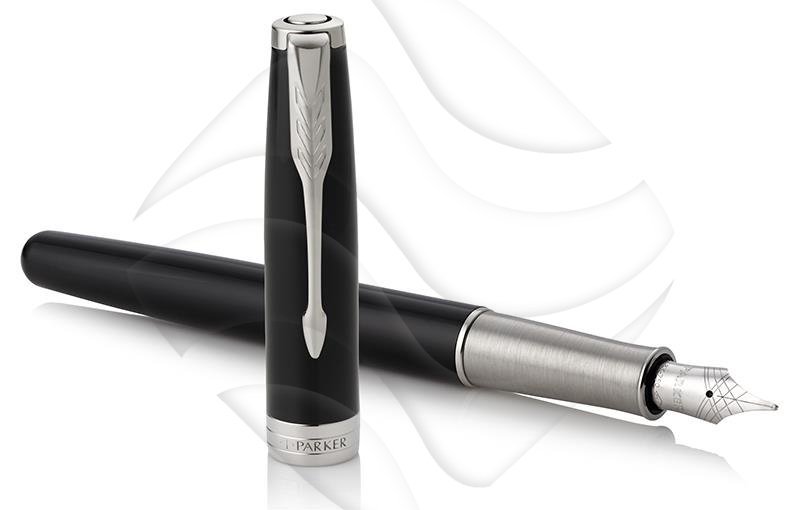 Parker Pióro Wieczne Sonnet Core Czarny Lakier CT(18K) FP (M) [1931528]