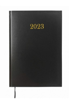 Terminarz B5 Tygodniowy Divas Czarny 2023  /Artsezon
