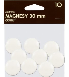 Magnes 30mm GRAND biały