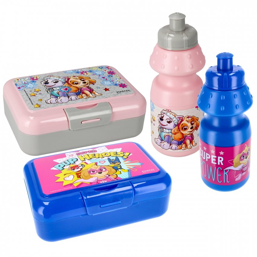 Zestaw Bidon + Pudełko Śniadaniowe [447905] Mix Paw Patrol /Starpak