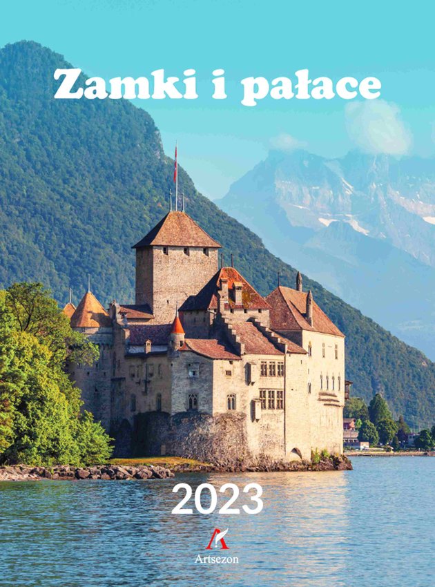 Kalendarz B4 Zamki I Pałace 31x23 Cm 2023  /Artsezon