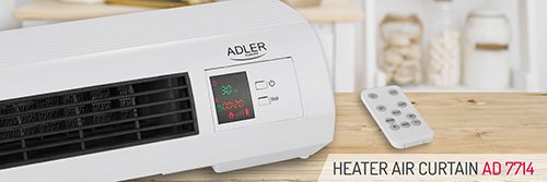 Termowentylator - kurtyna powietrzna Adler AD 7714