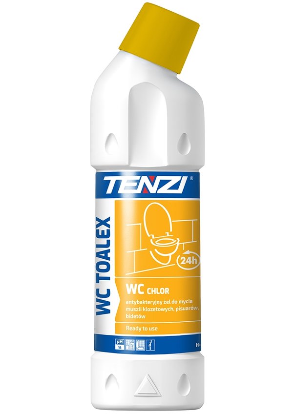 Tenzi Antybakteryjny Żel Chlorowy do Mycia i Dezynfekcji WC Toalex 750ml