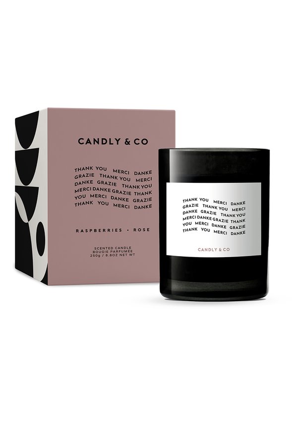 Świeca sojowa w szkle CANDLY&CO Thank You Merci Danke zapach No.7 250g
