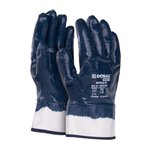 Rękawice Donau Safety Nitrile 03 Kat. II Rozm. 10 Granatowe  /DONAU SAFETY