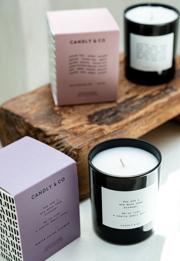 Świeca sojowa w szkle CANDLY&CO You And I Are More Than., zapach No.8 250g