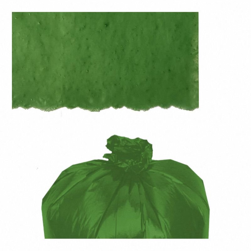 Worki Na Śmieci LDPE 120L A'25 Zielone Ecostrong /Sipeko