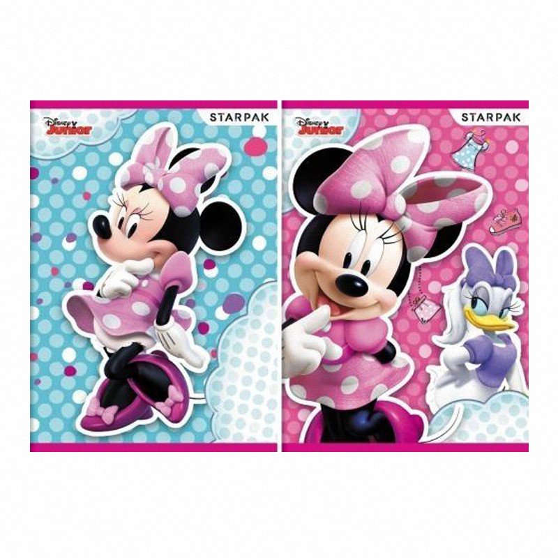Zeszyt A5 16k Linia Kol. [360082] Minnie /Starpak
