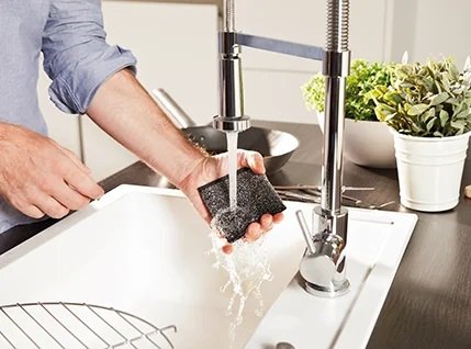 Zmywak Glitzi Power INOX 2 szt.  /Vileda