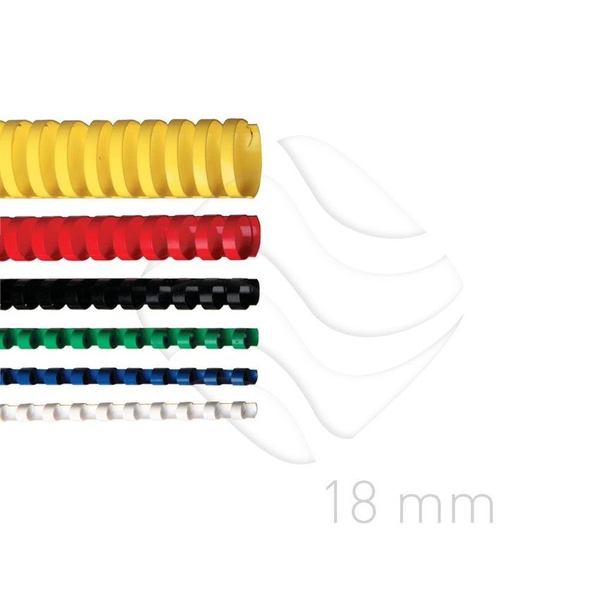 Grzbiety 18mm Szare Op.100Szt. /Opus