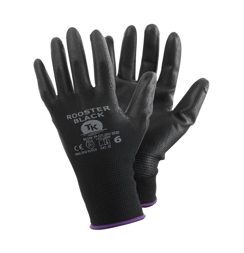 Rękawice TK ROOSTER rozm. 10 czarne