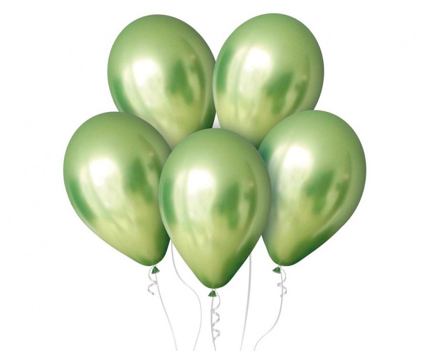 Balony Beauty&Charm, platynowe oliwkowe 12"/ 7 szt.  /GoDan