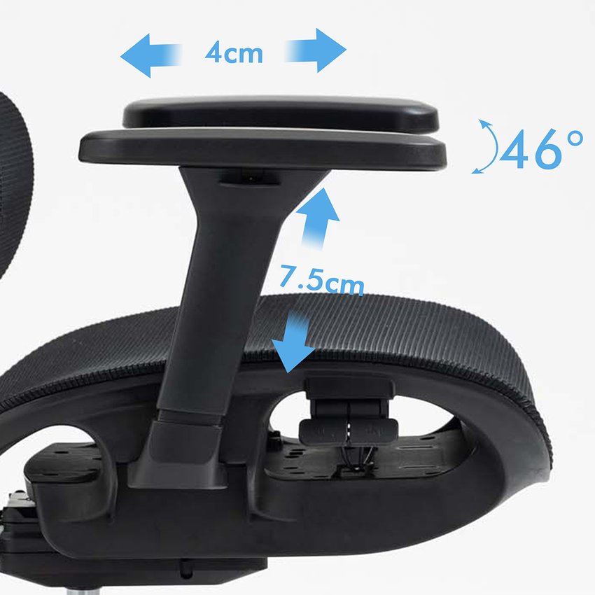 Fotel biurowy OFFICE PRODUCTS Skorpios czarny