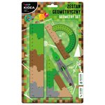 Zestaw Geometryczny 4 Elem. 20cm Puzzle /Kidea