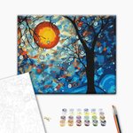 Malowanie po numerach BRUSHME 40x50 cm przestrzeń artysty 1 szt., w pudełku