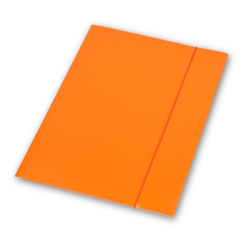 Teczka Z Gumką A4+ Fluo Niebieska /Interdruk