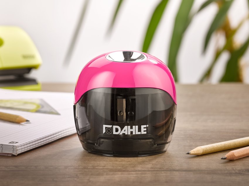 Temperówka Dahle 250 Elektryczna Różowa 8Mm, Na Baterie