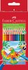 Kredki Ołówkowe Trójkątne 24 Kol.Op.Kartonowe Faber-Castell