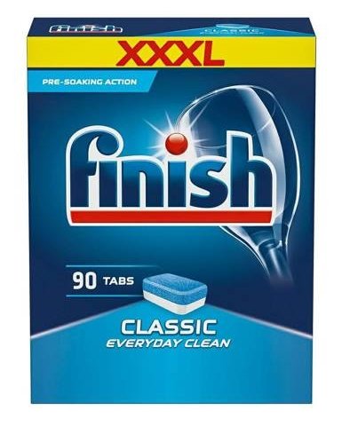 Tabletki do Zmywarki Classic Finish Regular 90sztuk