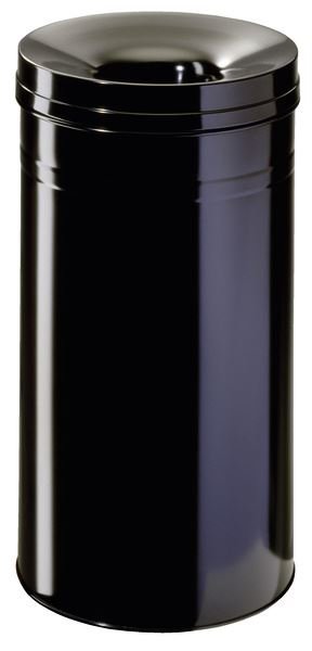 Kosz Na Śmieci Safe+ 60 Litrowy Okrągły Czarny /Durable 332701