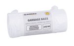 Worki na śmieci DONAU HOME łazienkowe (HDPE), 20l 40 szt., białe