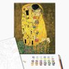 Malowanie po numerach BRUSHME 40x50 cm Pocałunek Gustav Klimt 1 szt., w pudełku