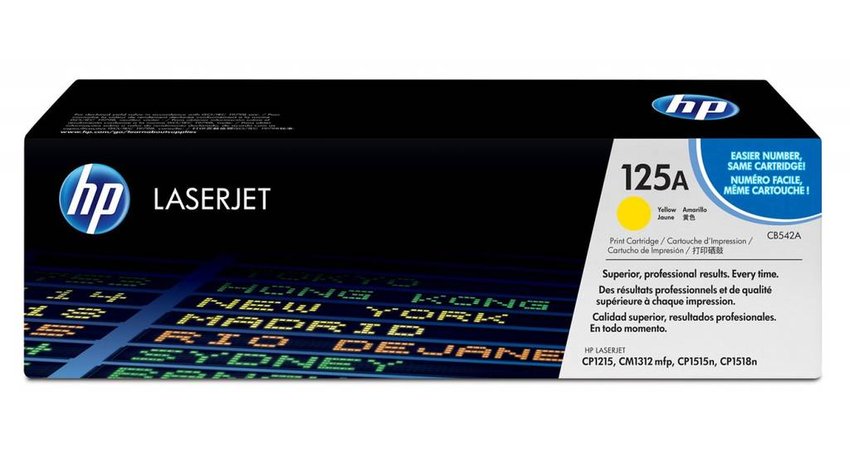 HP 125A [CB542A] CP1215/CP1518/CM1312 Yellow (Oryg.)