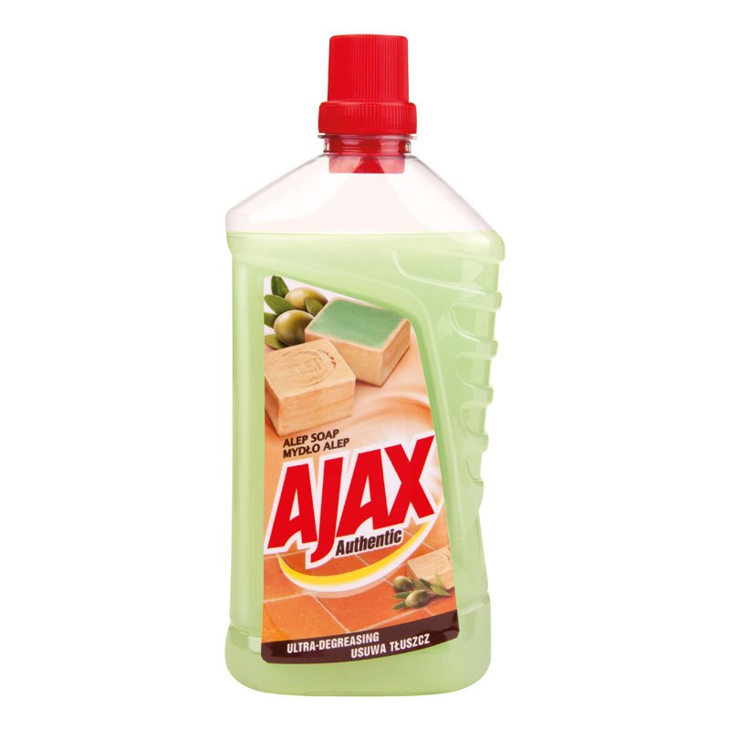 Ajax Płyn Uniwersalny 1L Authentic Mydło Alep Oliwkowe