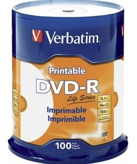 DVD-R Verbatim cake a'100 Printable